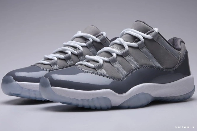Jordan 11 Air 528895-003 Low Cool Grey 0717